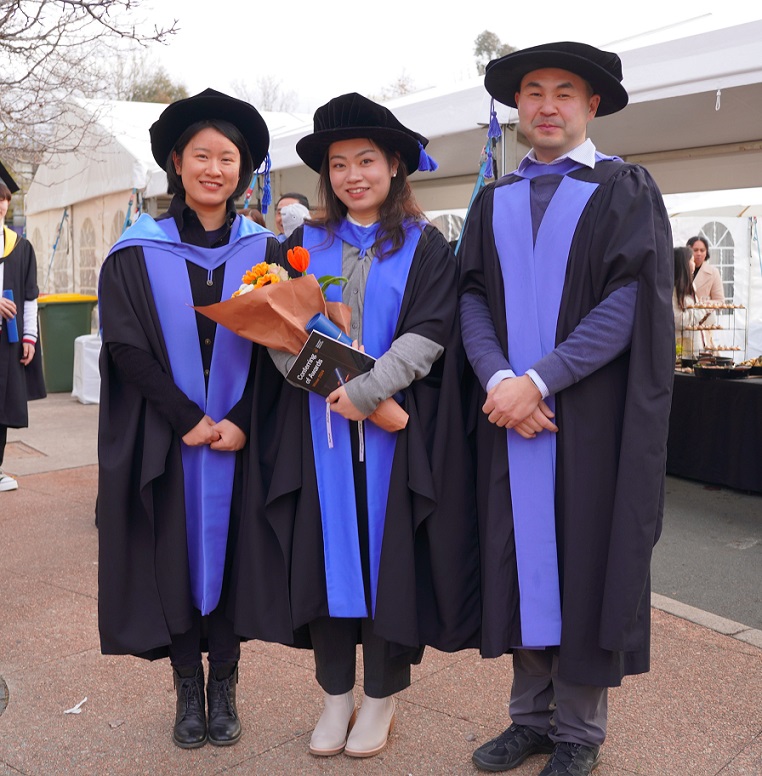 Dr Chen Wang graduation photo